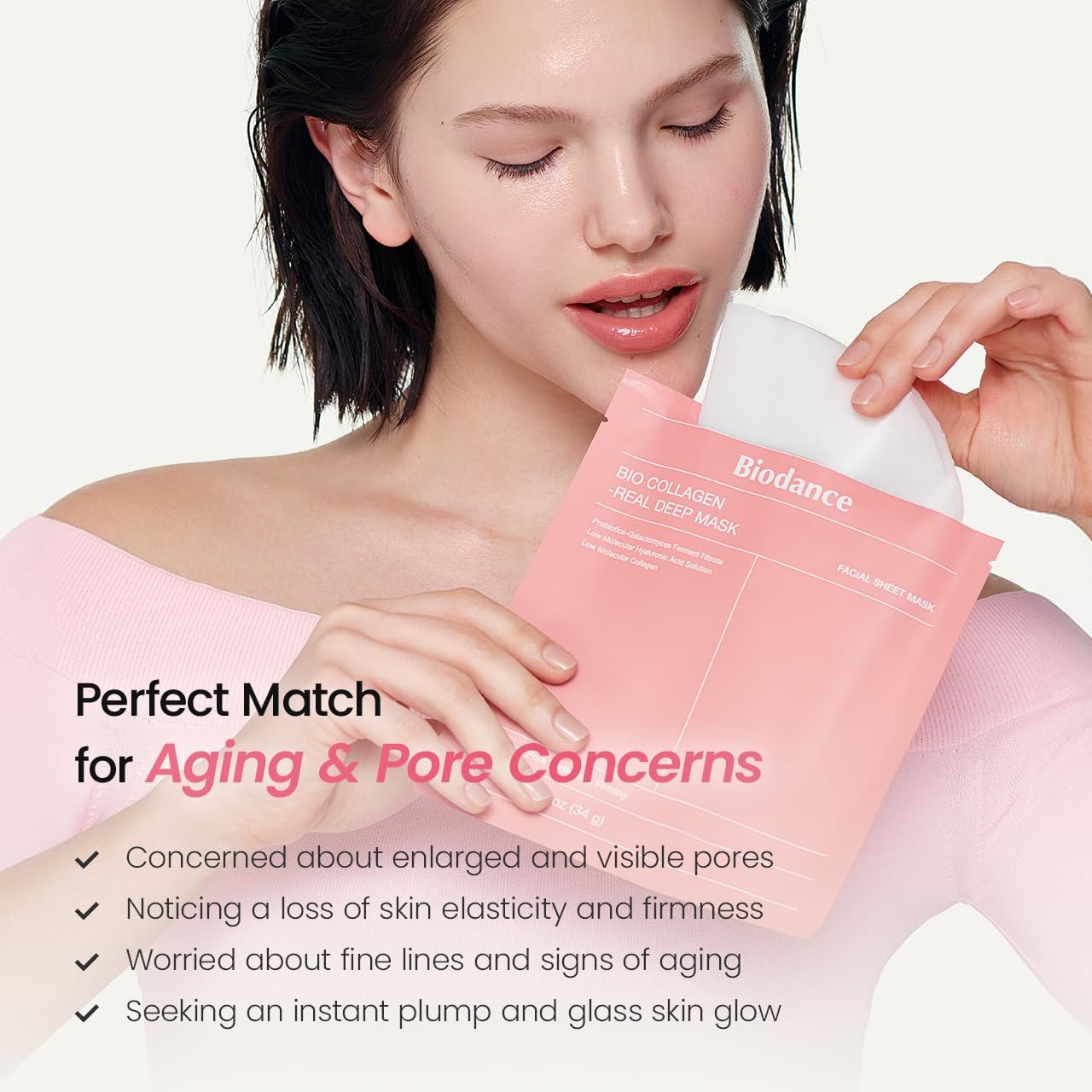 Biodance Bio-Collagen Real Deep Mask Lifestyle hos Kollagenista Korean Skincare Products