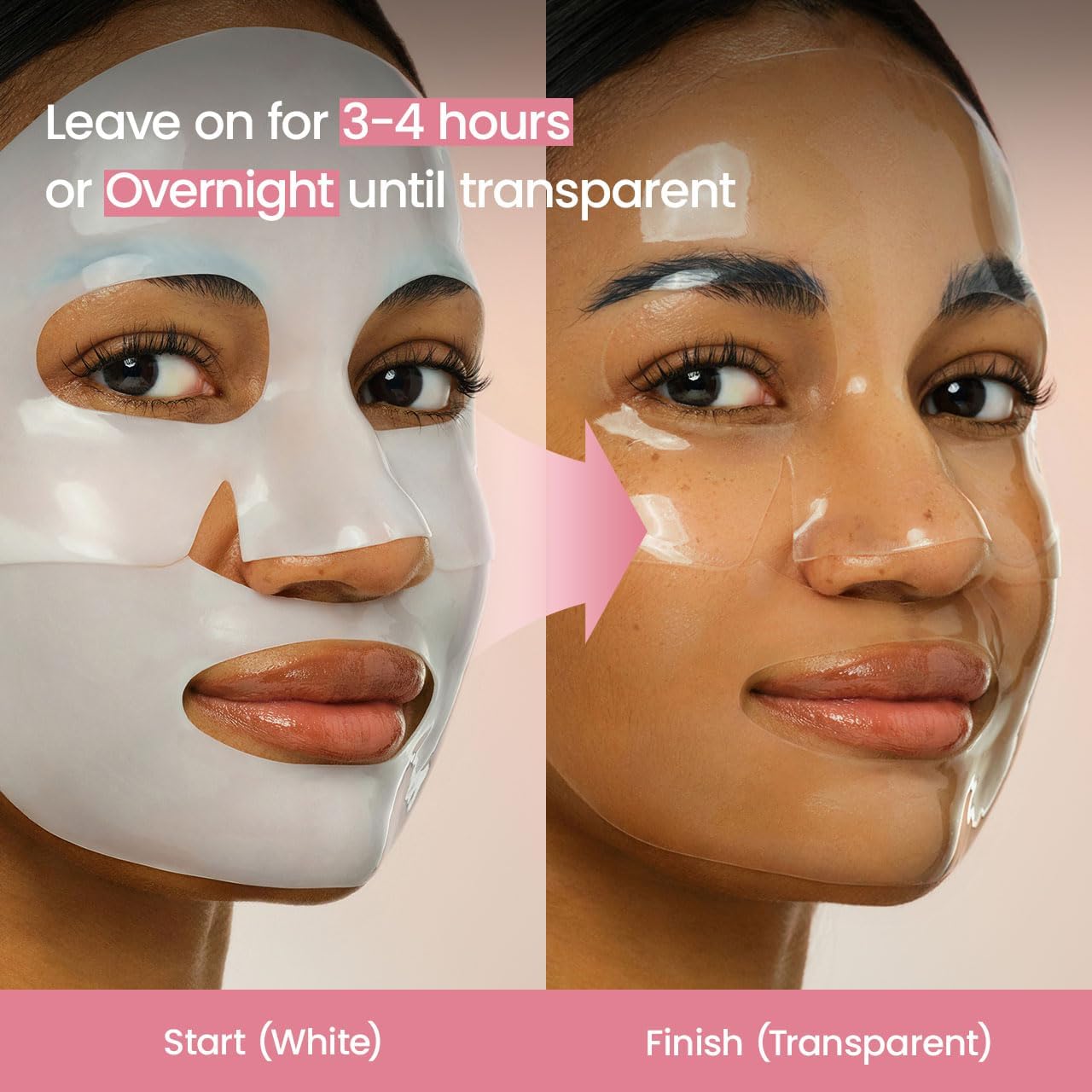 Biodance Bio-Collagen Real Deep Mask applied on face hos Kollagenista